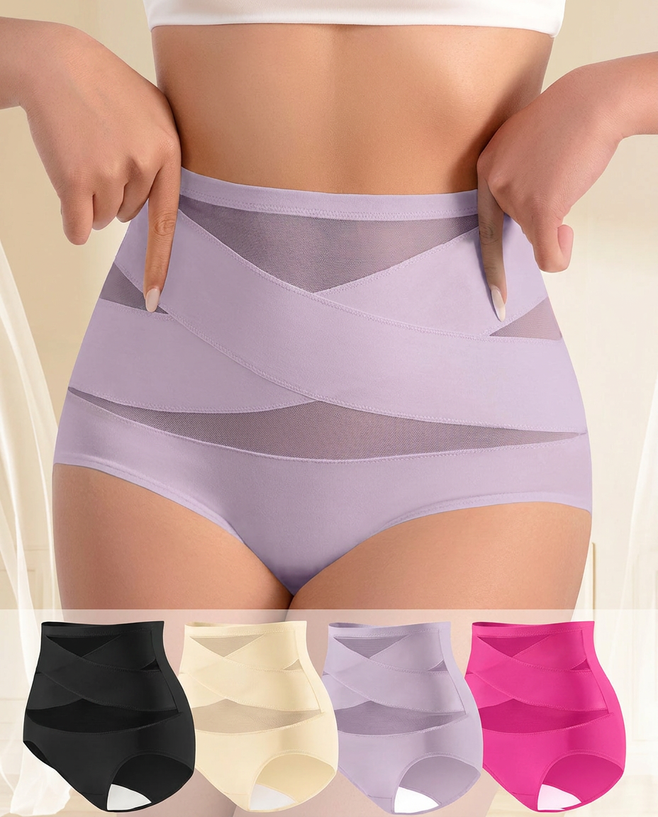 The No-Roll High-Rise Brief — Seamless, Invisible, Stays Put